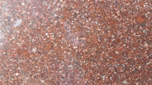 Bush Hammered Rajshree Red Granite Slabs, Color : Multicolors