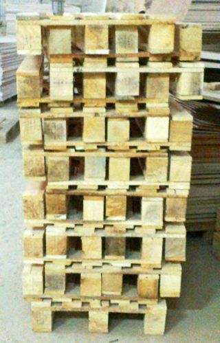 Wooden pallets, Entry Type : 4-Way