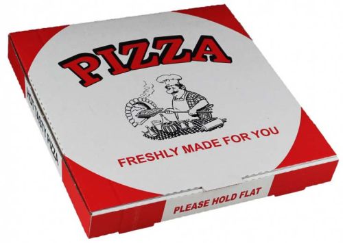 Cardboard Printed Pizza Packaging Box, Feature : Disposable, Heat Resistant, Impeccable Finish, Light Weight