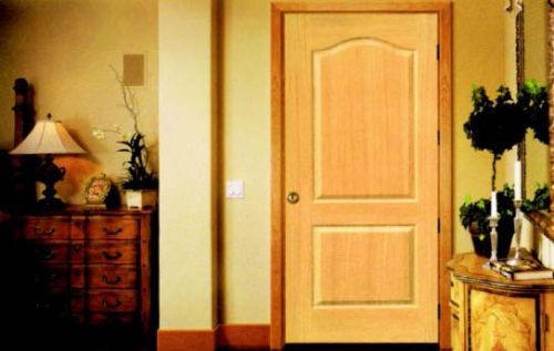 Polished Plain Moulded Wooden Door, Feature : Attractive Designs