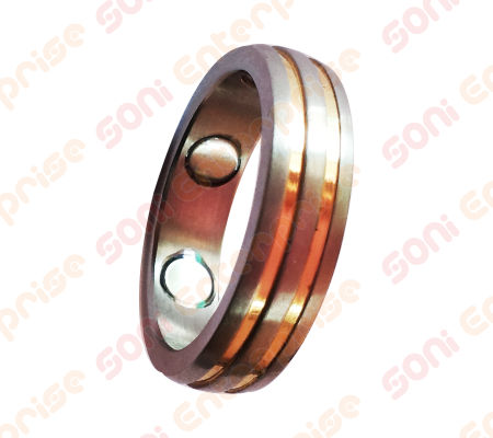 Magnetic Finger Rings, Packaging Type : Gold Silver