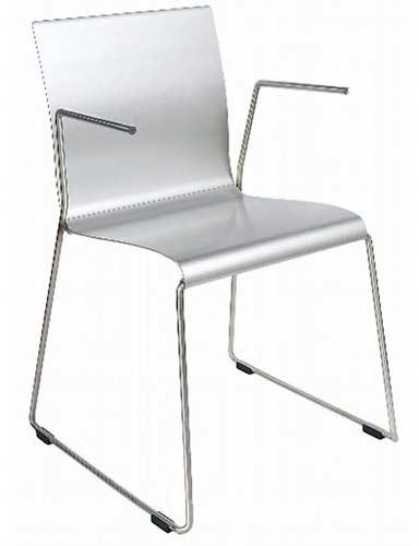 Polished Stainless Steel Chair, For Hospital, Office, Feature : Stylish Designs