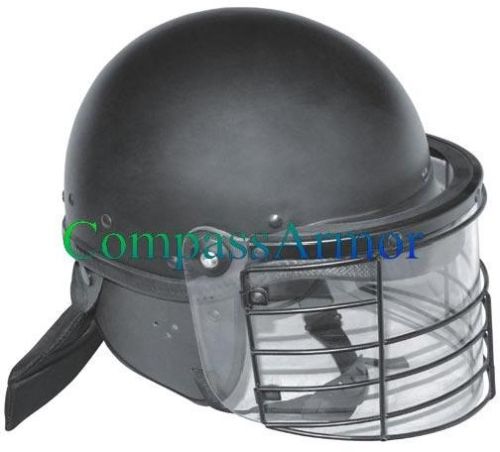 Riot Police Tactical Helmet With Steel Guard Grid (RPTH-US01SGG)