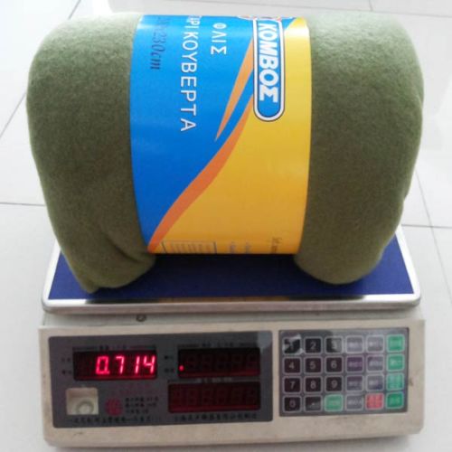 Polyester Plain Color Polar Fleece Blanket