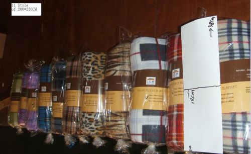 Polyester Printed Designs Polar Fleece Blankets