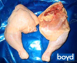 Frozen chicken, Boneless : No smell