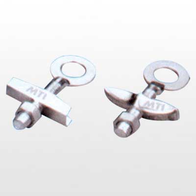 Nickel Finish Bicycle Chain Adjuster 12 Mm
