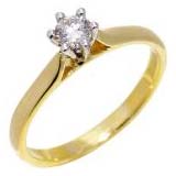 Gold Diamond Rings, Gender : Female for Engagement, Fashion