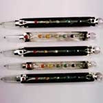 G - 172 Crystal Healing Wand, Color : Multicolor