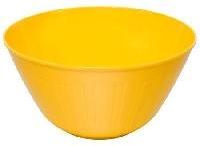 Plastic Bowls, Color : Yellow for Food Serving