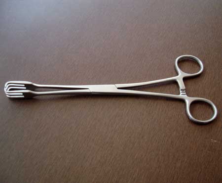 Metal Catpaw Forcep For General Surgery