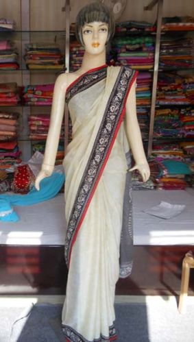 Designer Fancy Border Georgette Saree