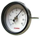 Mercury Filled Temperature Gauge