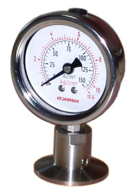 Sanitary Triclover Pressure Gauges