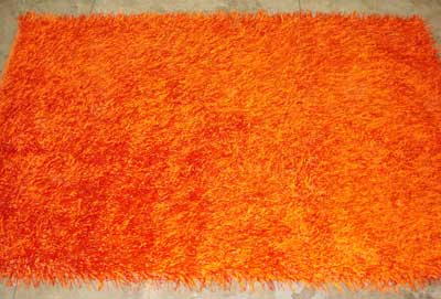 Woolen Shaggy Rugs, Technique : Hand Carved