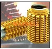 Spur and Helical Gear Hobs, Color : Golden