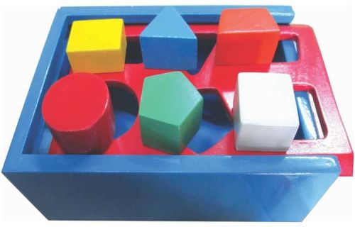 Learners Play Solid Hardwood Wooden Sorting Box