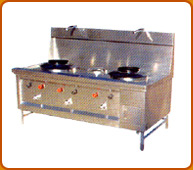 Chinese 2 Burner Range Stove