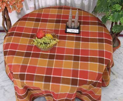 Check Printed Cotton Table Mats