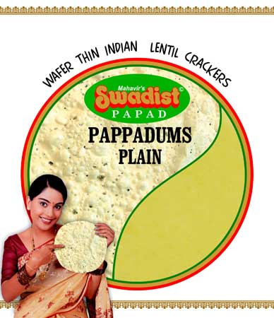 Plain papad