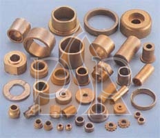 PSP Polished Bronze Sintered Oil Impregnated Bush, Shape : Round