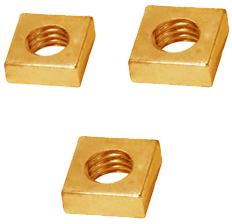 Brass Square Nuts
