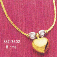 Imitation Pendant -02, Color : Golden, Packaging Type : Plastic Box