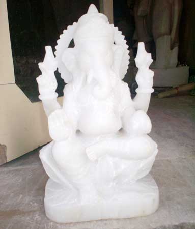 Vinod Murti Marble Ganesh Statue