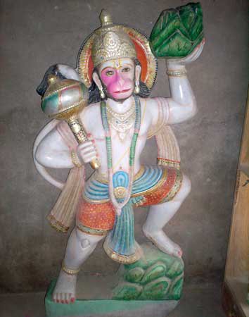 Vinod Murti Lord Hanuman - (02), Color : Multi