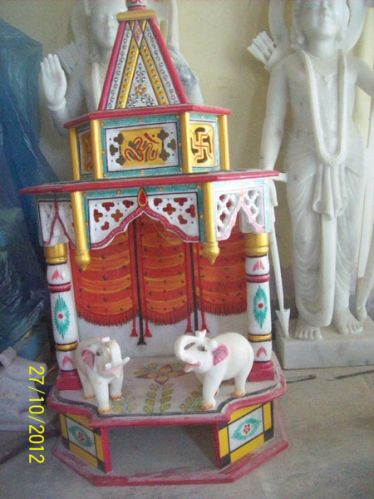 Vinod Murti Marble Color Temple, For Home