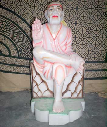 Vinod Murti Sai Baba Marble Statue-01