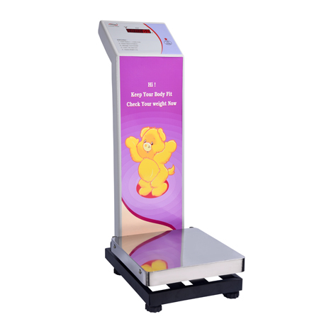 ABS / Power Coated Metal Body 50Hz Coin Operated Scale