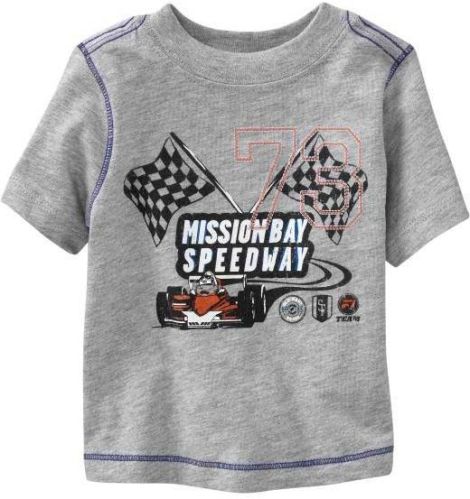 Kids Boys Round Neck T-Shirts