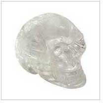 Crystal Quartz Skull