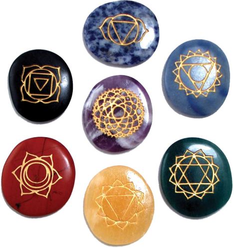 Gemstone Seven Chakra Sets