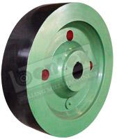 Graded Cast Iron Vbelt Pulley Flywheel