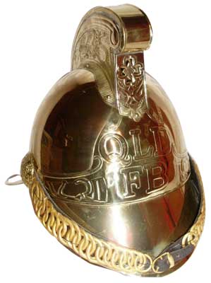 Calvin Handicrafts Optimum Quality Materials BFH-04 Brass Fireman Helmet