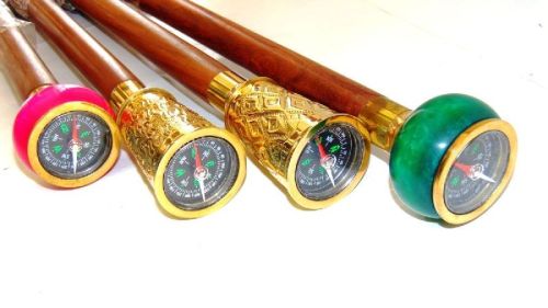 Different Color 3 Set Of Compass Walking Cane