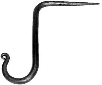 Non Coated Metal Drive Hook, Feature : Durable