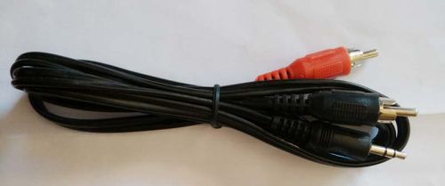 3.5 Mm Stereo To 2RCA Premium Cable