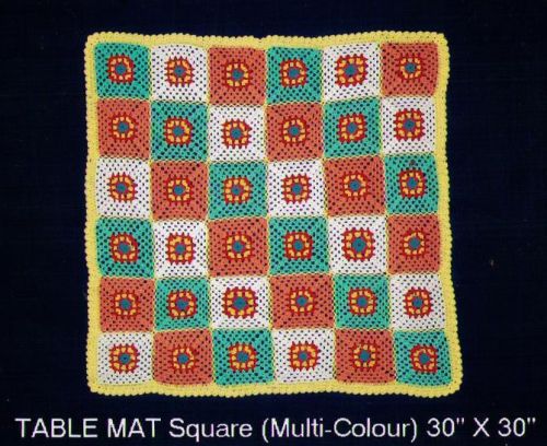 KK Crocheting Rows Crochet Table Mats