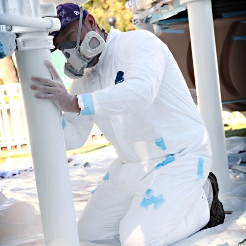DUPONT TYVEK COVERALLS medium