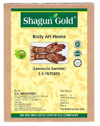 HENNA INSTANT HENNA PASTE BODY ART