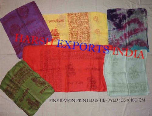 Harsh Exports Rayon Scarves