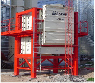 Steel Grain Cleaners, Capacity : 40 Ton/HR - 240 Ton/HR