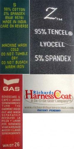 Wash Care Woven Labels