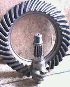 Metal Alloy Crown Wheel Pinion, Bore Size : 10mm for Automobile