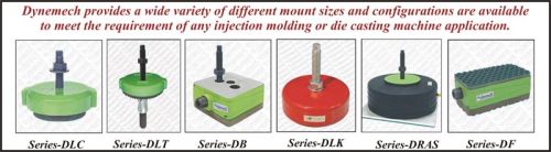 Rubber Anti Vibration Mounting Pads, Color : Green