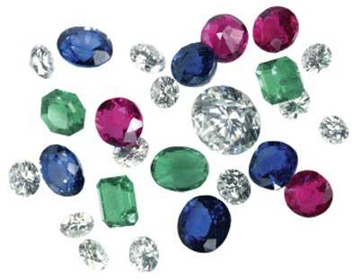 Polished Multi Coloured Gemstones 10-20mm Fashionable