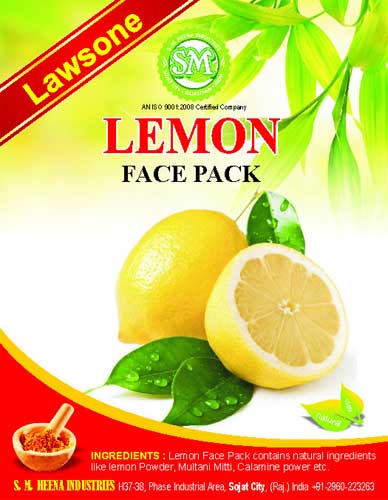 Lawsone Lemon Face Pack